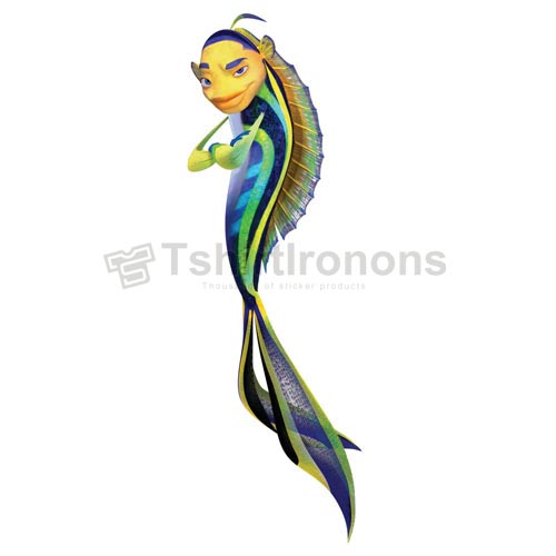 Shark Tale T-shirts Iron On Transfers N5288 - Click Image to Close